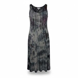 Tie Dye Dress Women Medium Soft Indie Artsy Boho Beach Customer